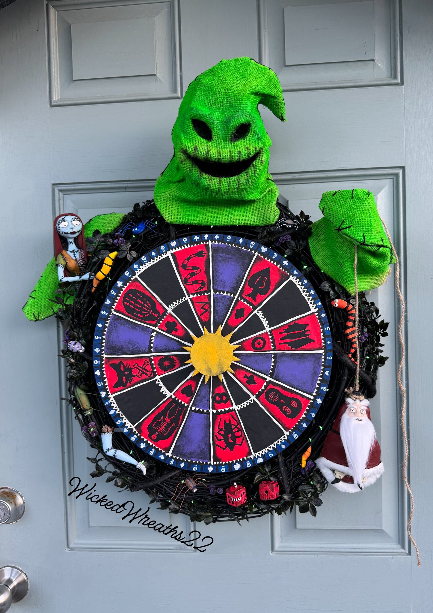 Oogie Boogie wreath