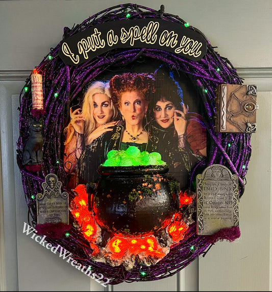 Hocus Pocus wreath