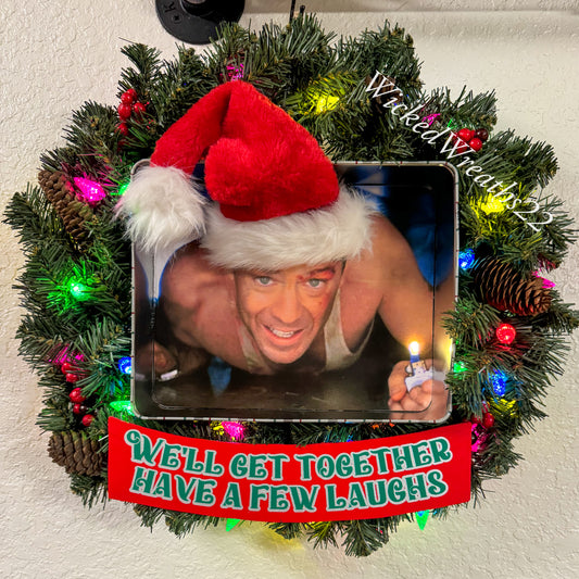 Die Hard wreath